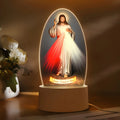 Luz noturna de Jesus em ambiente marfim Aura555 – vista 1