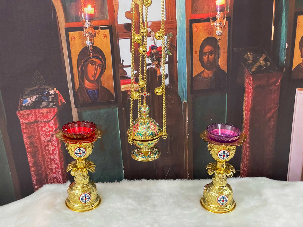 INCENSÁRIO ORTODOXO COM 12 SINOS — DEVOÇÃO E PRESENÇA