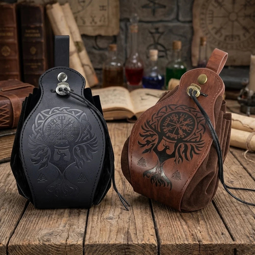 BOLSAS MEDIEVAIS COM CORDÃO — PEQUENAS HISTÓRIAS