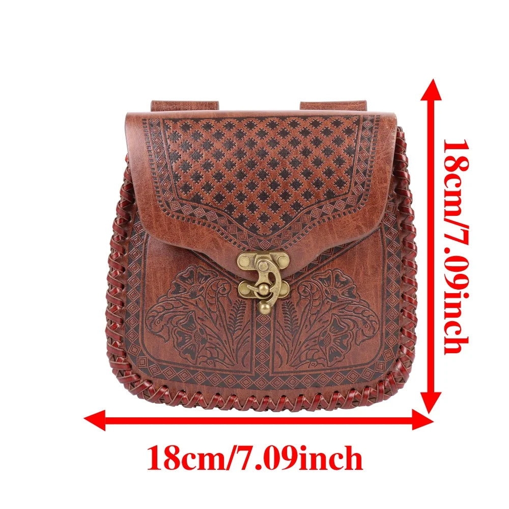 BOLSA DE CINTURA VIKING — ESTILO E FANTASIA