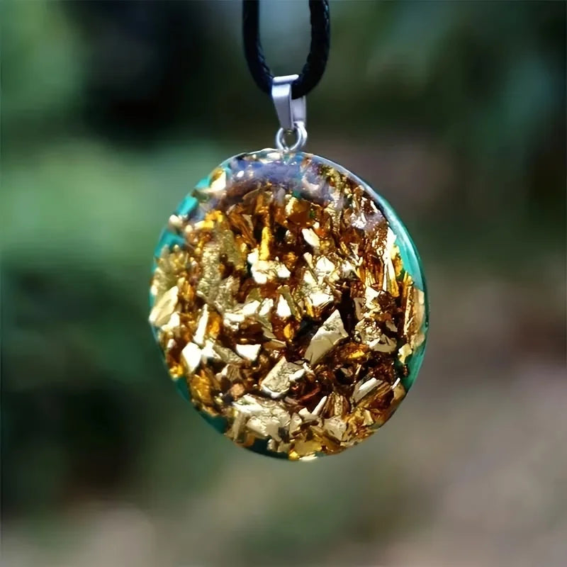 Pingente de orgonite com Sri Yantra – vista 3