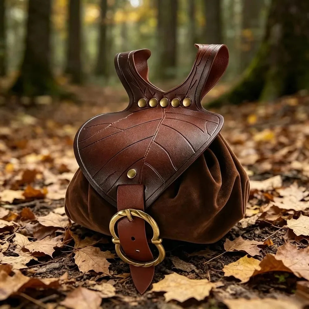BOLSA FOLHA DE ELFO — UM DETALHE DE ENCANTO