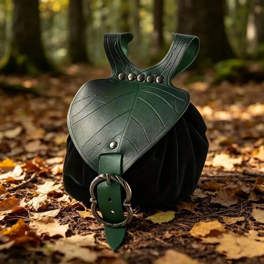 BOLSA FOLHA DE ELFO — UM DETALHE DE ENCANTO