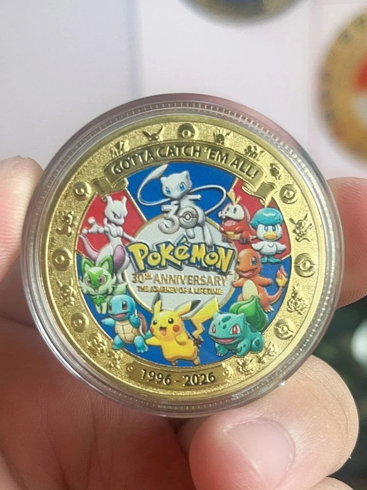 MOEDA POKÉMON 30 ANOS — MEMÓRIAS DE UMA AVENTURA