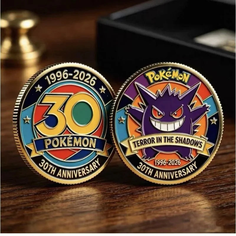 MOEDA POKÉMON 30 ANOS — MEMÓRIAS DE UMA AVENTURA