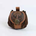 BOLSA DE CINTURA COM CORDÃO — INSPIRAÇÃO MEDIEVAL