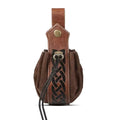BOLSA DE CINTURA MEDIEVAL COM CORDÃO — ENCANTO E ESTILO