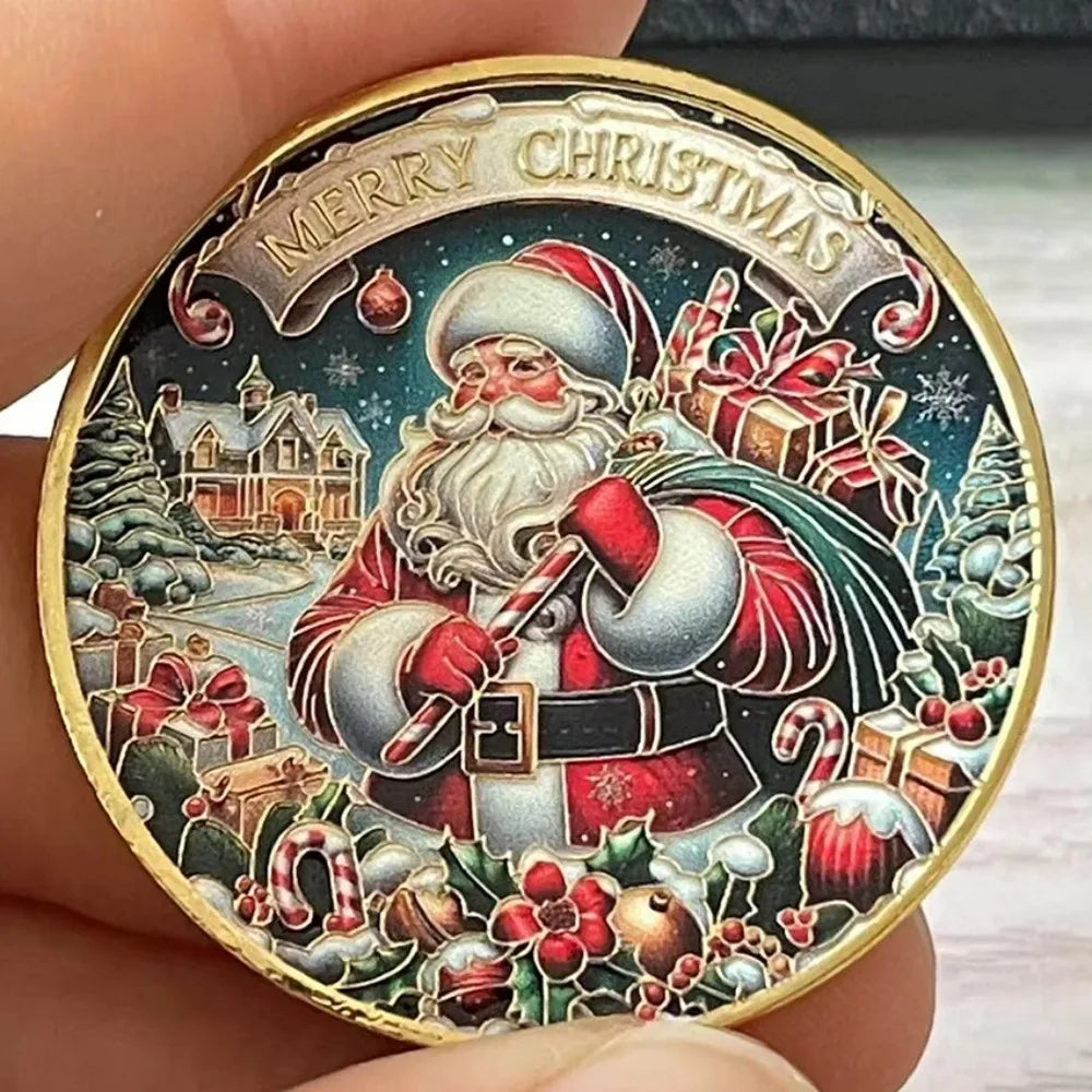 MOEDA DE NATAL — A MAGIA DO PAPAI NOEL