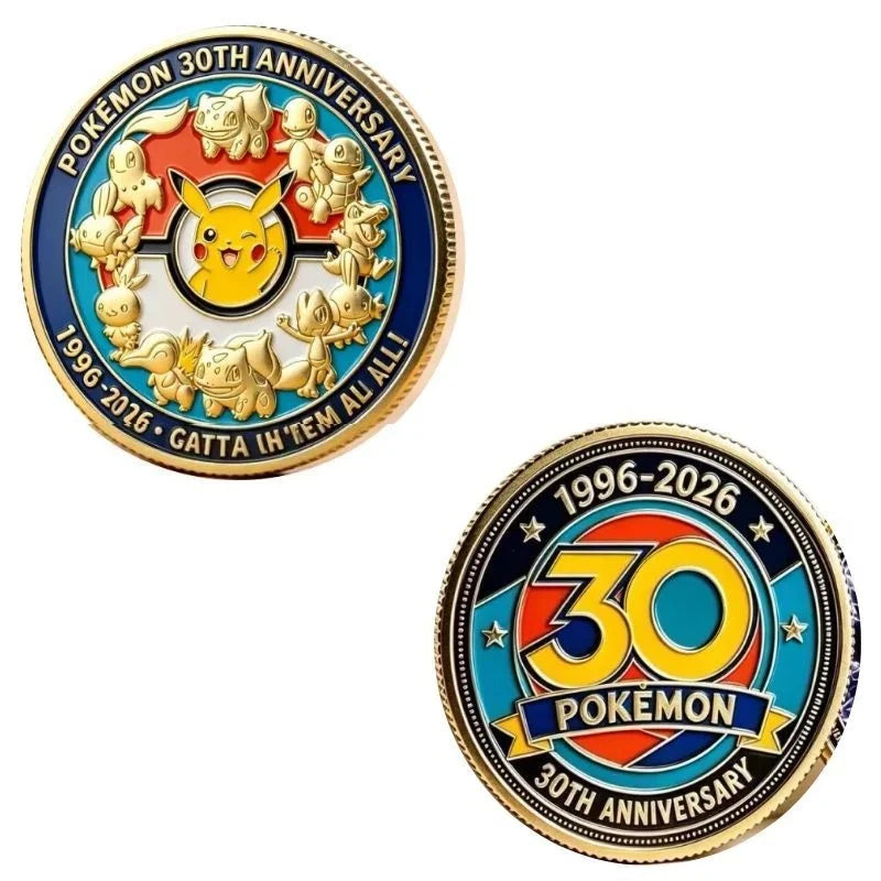 MOEDA POKÉMON 30 ANOS — MEMÓRIAS DE UMA AVENTURA