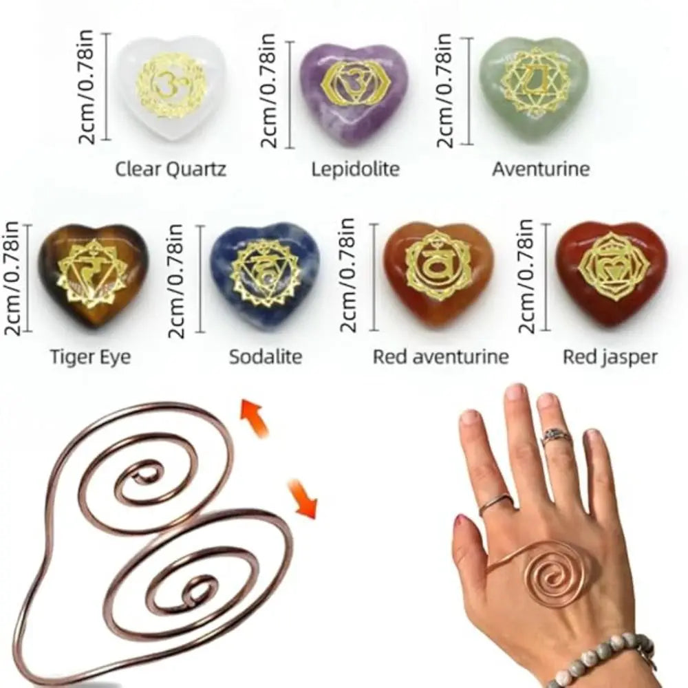 ESPIRAL DE COBRE PARA A MÃO — PRESENÇA E INTENÇÃO