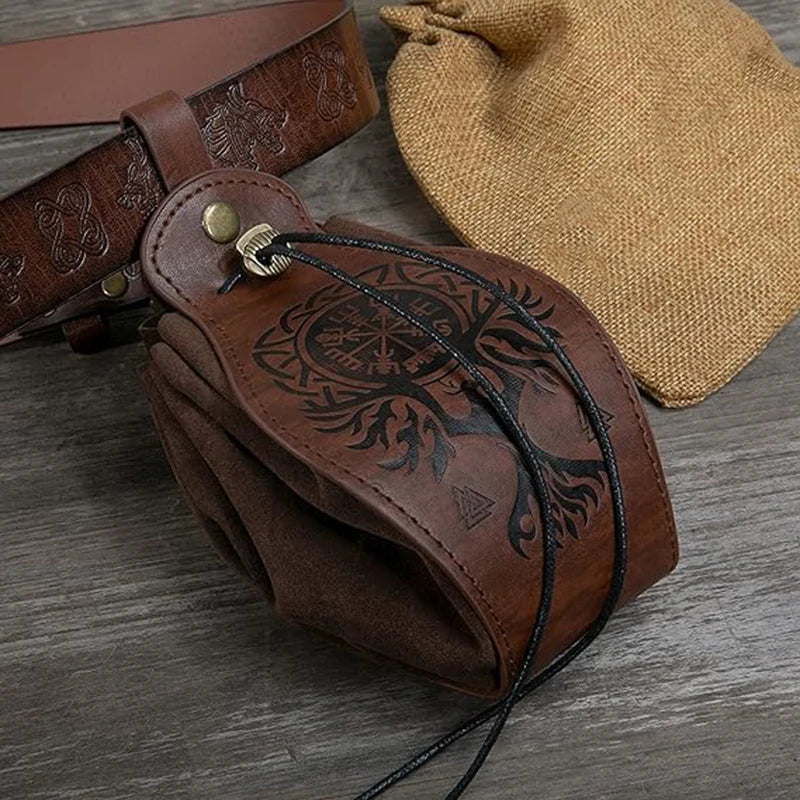 BOLSAS MEDIEVAIS COM CORDÃO — PEQUENAS HISTÓRIAS