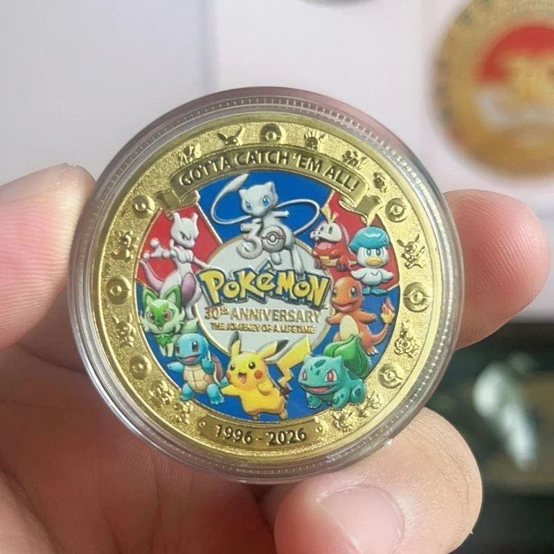 MOEDA POKÉMON 30 ANOS — MEMÓRIAS DE UMA AVENTURA