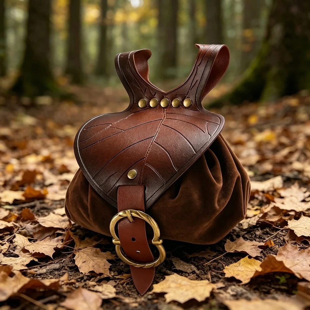 BOLSA FOLHA DE ELFO — UM DETALHE DE ENCANTO