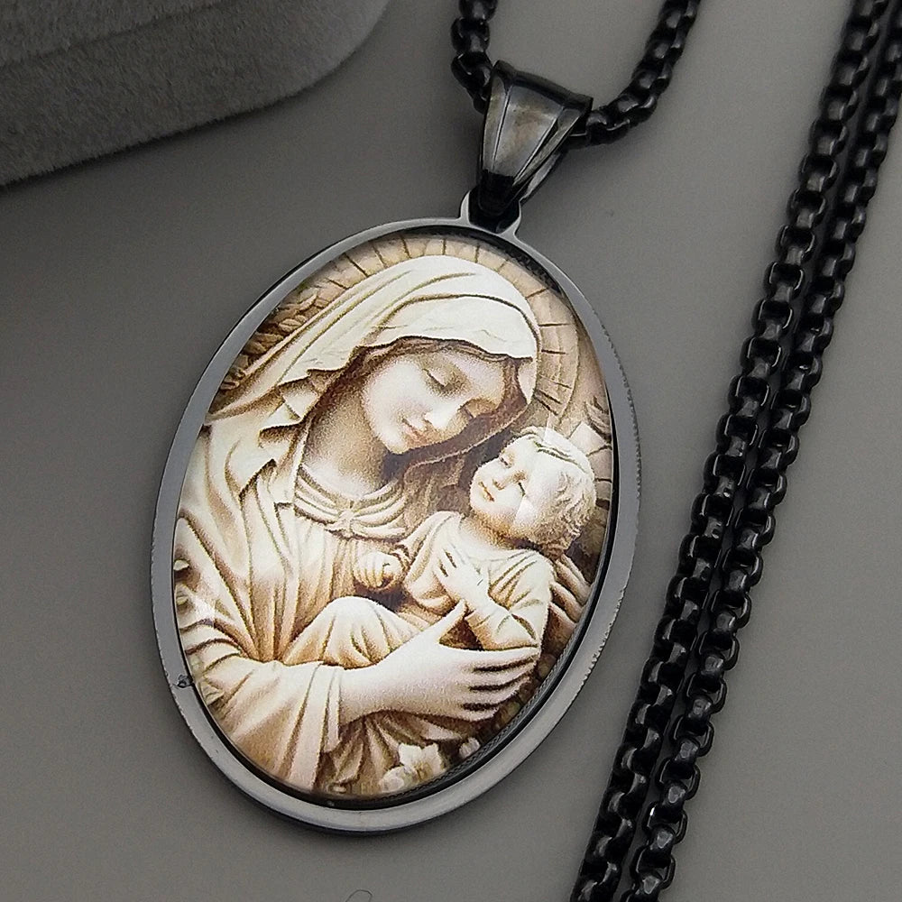 COLAR MARIA E MENINO JESUS — TERNURA E DEVOÇÃO