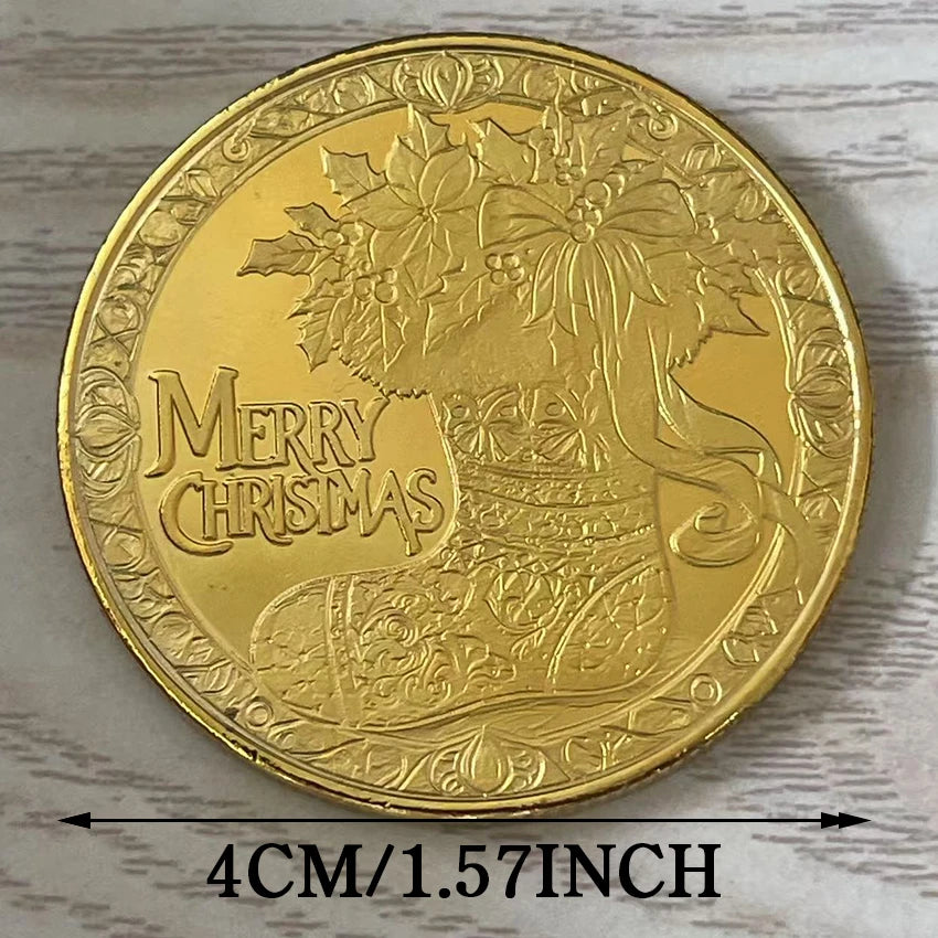 MOEDA DE NATAL — A MAGIA DO PAPAI NOEL