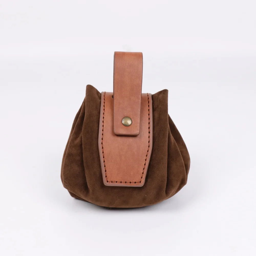 BOLSA DE CINTO MEDIEVAL EM RELEVO — HISTÓRIAS E ESTILO