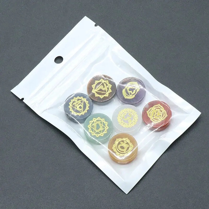 PEDRAS PARA COMPOSIÇÕES DOS 7 CHAKRAS — COR E INTENÇÃO