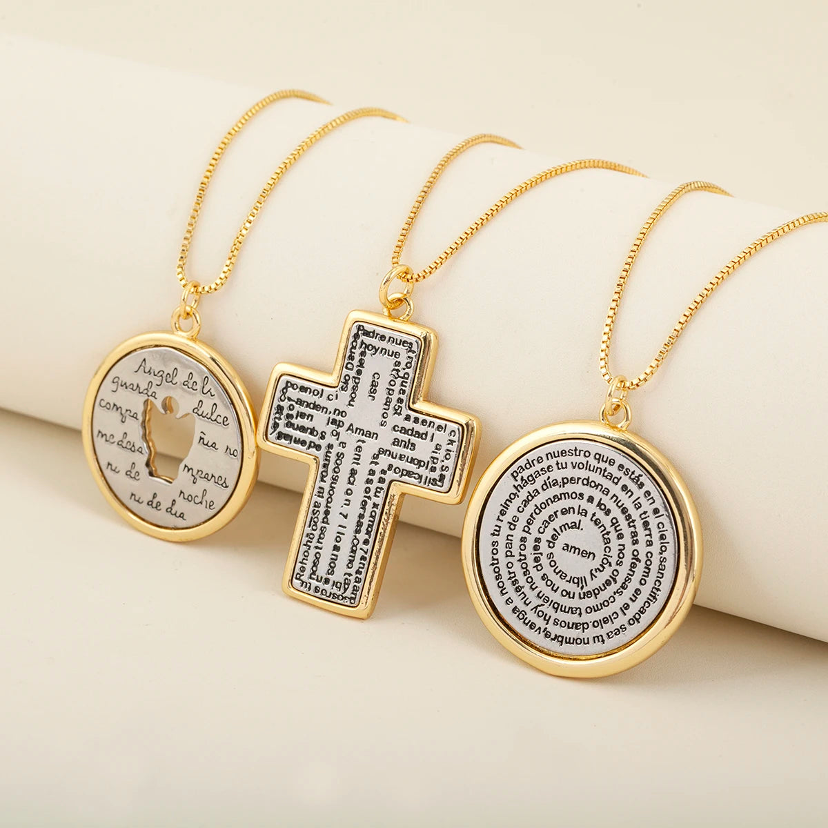 COLARES CRISTÃOS COM ORAÇÕES — FÉ EM CADA DETALHE