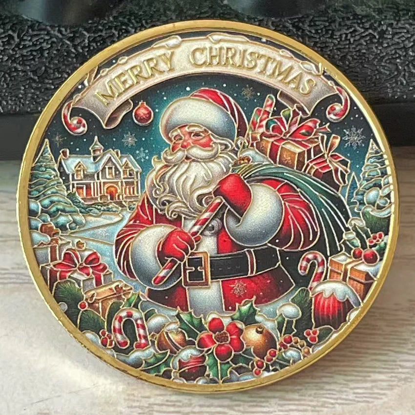 MOEDA DE NATAL — A MAGIA DO PAPAI NOEL