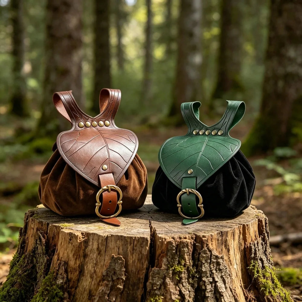 BOLSA FOLHA DE ELFO — UM DETALHE DE ENCANTO