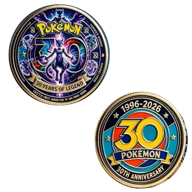 MOEDA POKÉMON 30 ANOS — MEMÓRIAS DE UMA AVENTURA