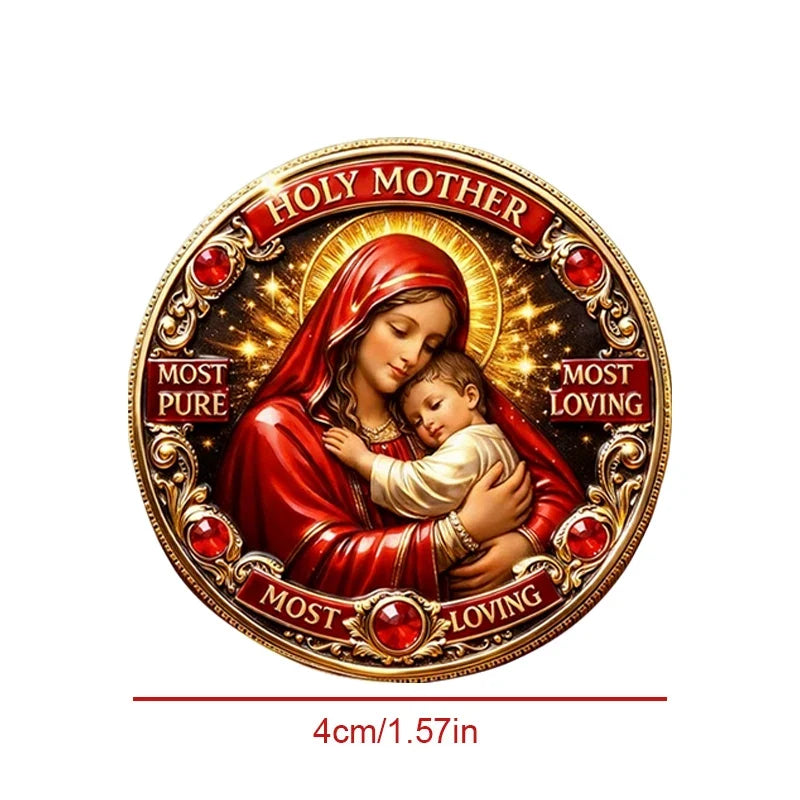 Moedas comemorativas da Santa Mãe – vista 2