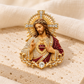 BROCHE JESUS SAGRADO CORAÇÃO