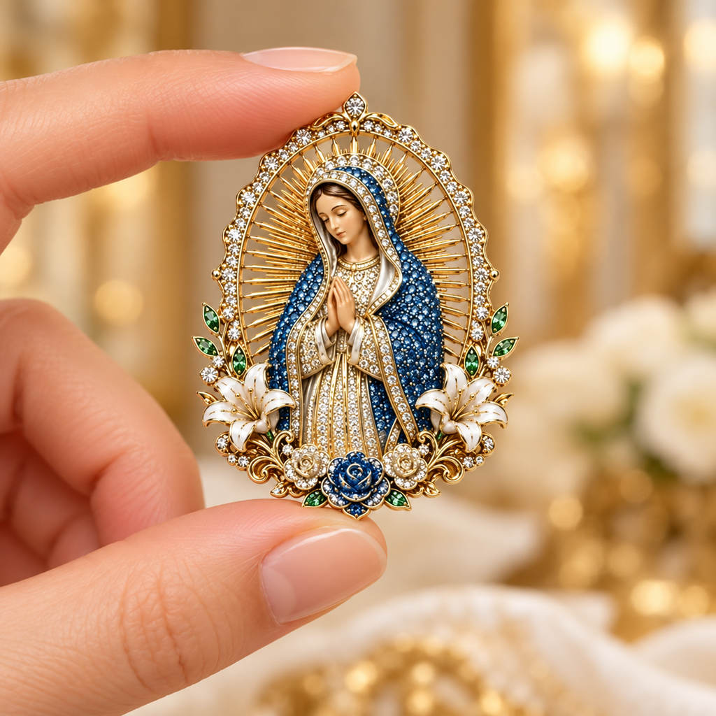 BROCHE DA VIRGEM MARIA